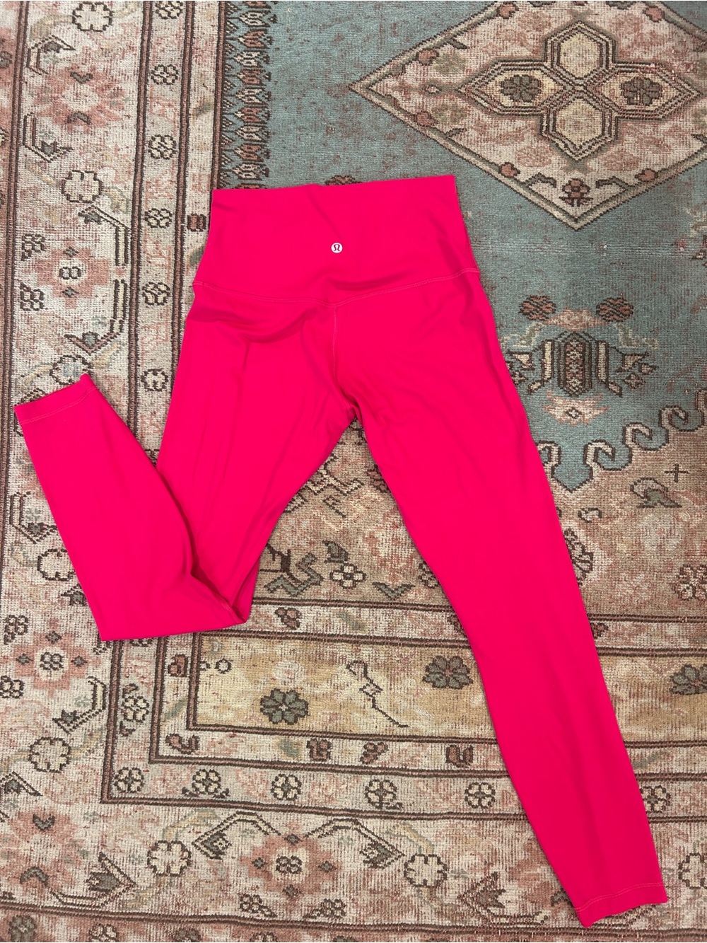 Lululemon Wunder Train High-Rise 25” Leggings Sonic Pink Size 6